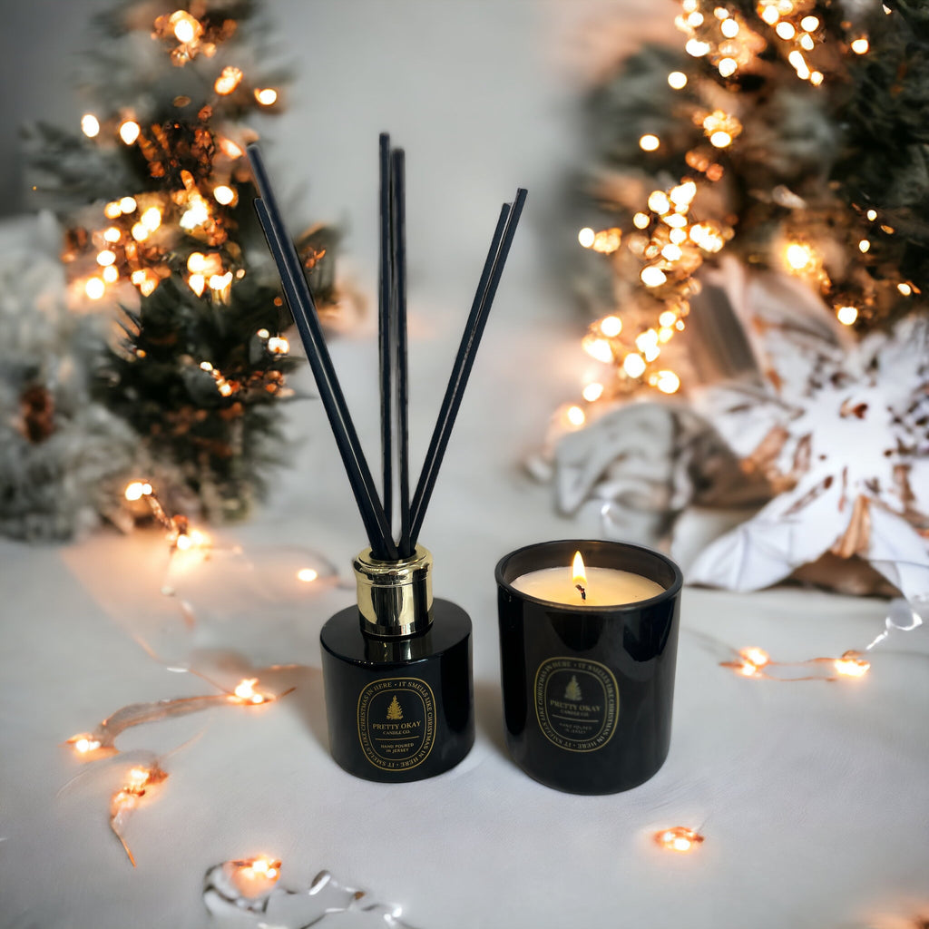 Cozy Christmas 220g Candle Pretty Okay Candle Co