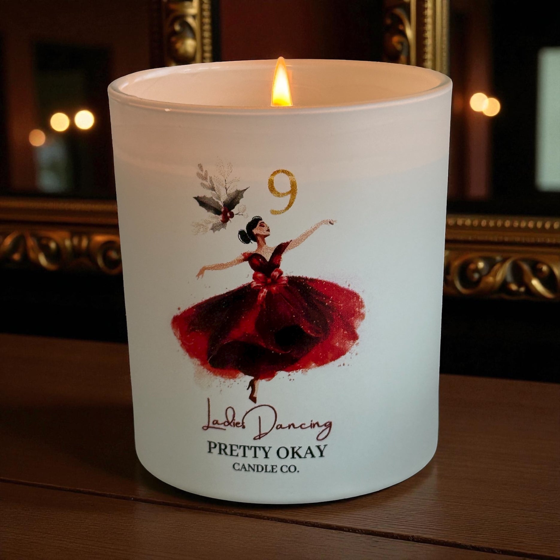 Spiced Plum & Rhubarb 220g Candle
