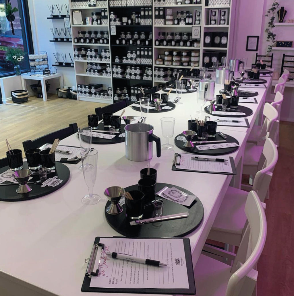 Candle Group Booking Pretty Okay Candle Co